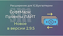 Распределение расходов будущих периодов на проекты в версии 2.9.5
