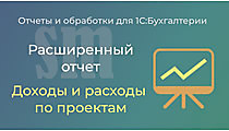 Доходы и расходы по проектам расширенно